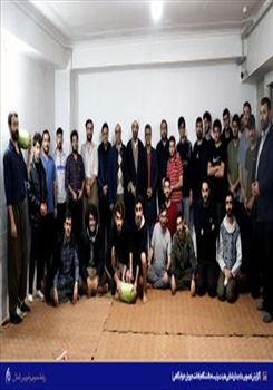 حضور در خوابگاه دانشجویان بمناسبت شب یلدا