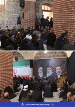 مراسم اربعین رهبر شهید انقلاب و شهداء